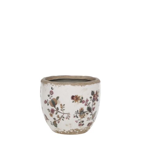 Nancy Planter w. floral motif