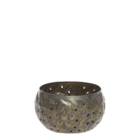 Tealight Holder w. pattern