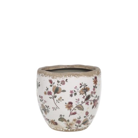 Nancy Planter w. floral motif
