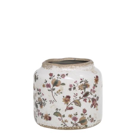 Nancy Planter w. floral motif