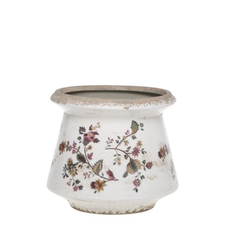 Nancy Planter w. floral motif