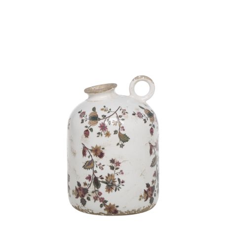 Nancy Bottle w. floral motif