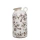 Nancy Bottle w. floral motif