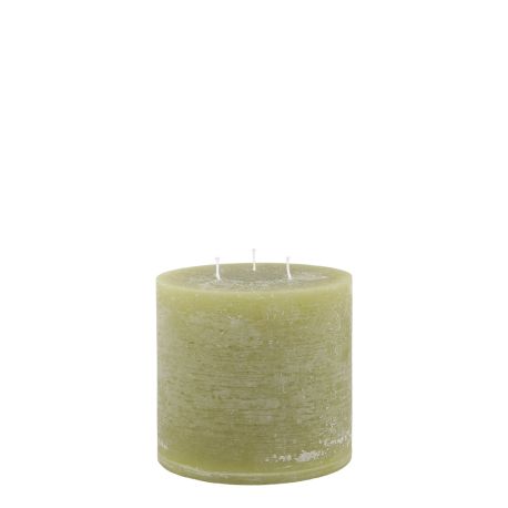 Macon Pillar Candle rustic w. 3 wicks 80 h