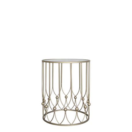 Side Table w. glass top