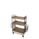 Cart on wheels w. 2 baskets