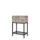 Grimaud Side Table w. 6 brick moulds & 1 shelf