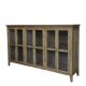 Display Cabinet w. 6 doors & shelf