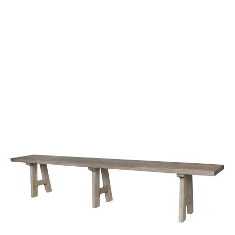 Bench in recycled wood