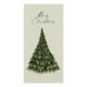 Napkin w. Christmas tree & Merry Christmas