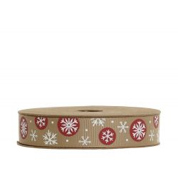 Ribbon w. snowflakes