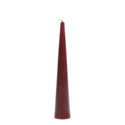 Pillar Candle cone w. glitter