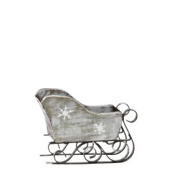 Vintage Sleigh w. snowflakes