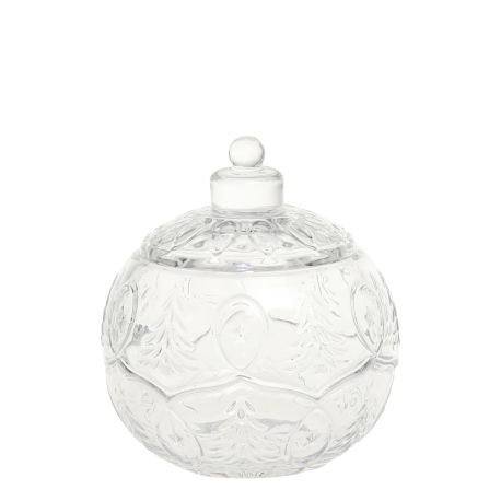 Bowl w. lid Christmas bauble
