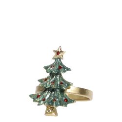 Napkin Ring w. Christmas tree