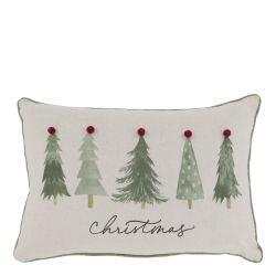 Pillowcase w. Christmas trees