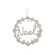 Pendant Noel w. glitter set of 12
