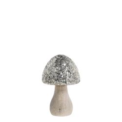 Mushroom w. mosaic glitter top