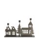 Tealight Holder w. houses