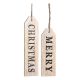 Signs Merry Christmas set of 2
