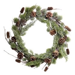 Fleur Wreath of fir w. pine cones