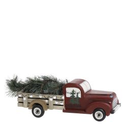 Vintage Car w. Christmas tree