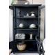 Czarna Witryna Chic Antique Vintage