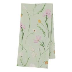 Aix Tea Towel w. flowers