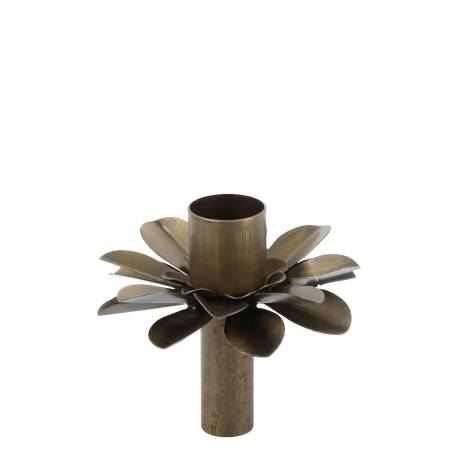 Candleholder w. flower