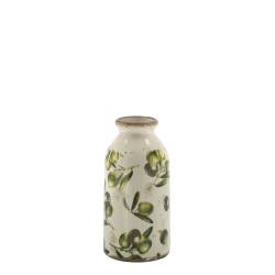 Olive Bottle w. olive pattern