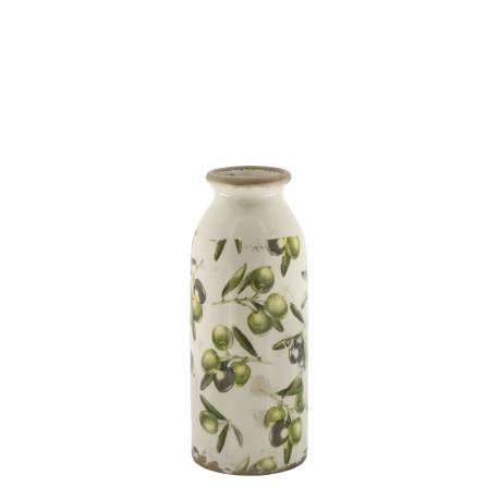 Olive Bottle w. olive pattern