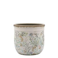 Maxime Planter w. flower pattern