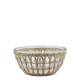 Bowl w. wicker basket