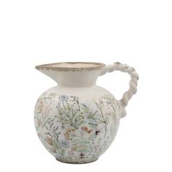 Maxime Jug w. flower pattern