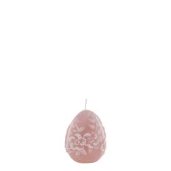 Vienne Pillar Candle w. flower pattern