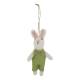 Rabbit of felt for hanging
