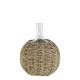 Bottle w. wicker bottom