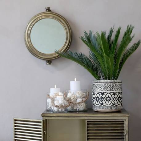 Okrągłe Lustro Chic Antique Na Wysięgnikach