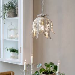 Lampa Liście Chic Antique Prowansalska