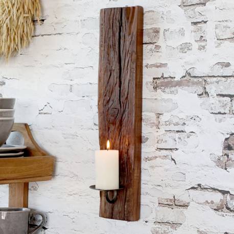 Świecznik Ścienny Rustykalny Chic Antique Grimaud B