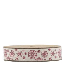 Ribbon w. snowflakes