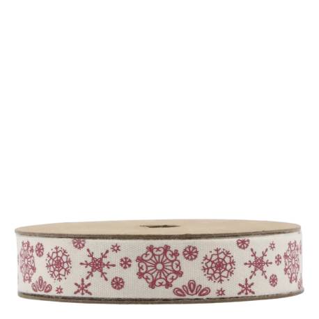 Ribbon w. snowflakes