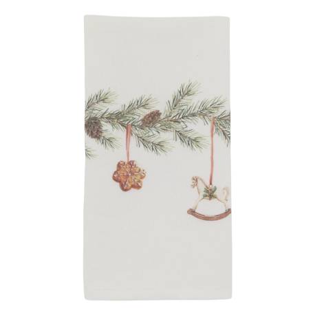 Aix Cloth Napkin w. garland