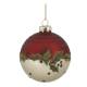 Christmas Bauble w. holly