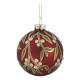 Christmas Bauble w. mistletoe