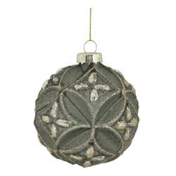 Christmas Bauble w. glitter