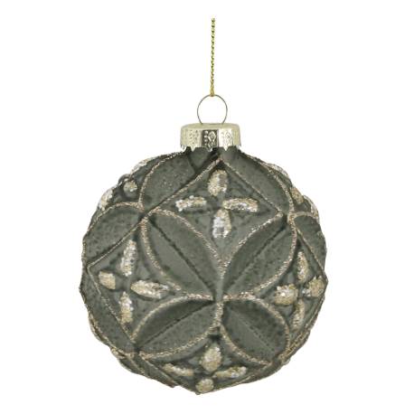 Christmas Bauble w. glitter