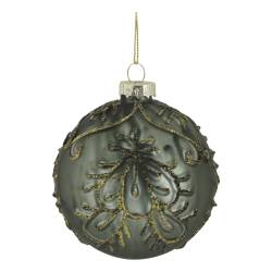 Christmas Bauble w. glitter