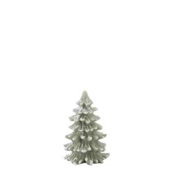 Candle Christmas tree w. glitter
