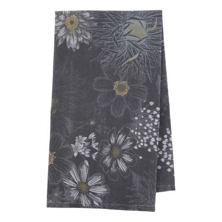 Aix Tea Towel w. flowers